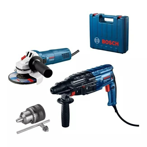 BOSCH Professional szett GBH 240 fúrókalapács + GWS 750-125 S sarokcsiszoló 0615990M8H