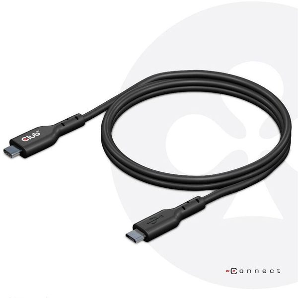 CLUB3D CAC-1526 USB кабел USB 3.2 Gen 1 (3.1 Gen 1) 1 м USB C Micro-USB B Черен