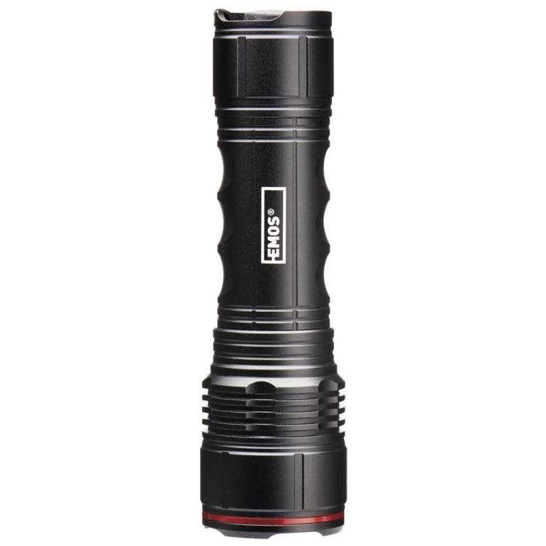 EMOS Fém LED elemlámpa, 330 lm, 3× AAA, FOKUS (8592920092163)