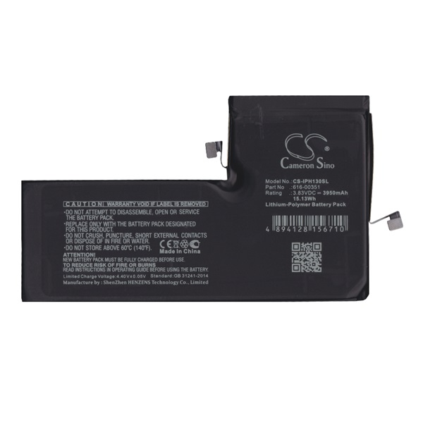 Cameron Sino CS-IPH130SL Apple iPhone 11 Pro Max Telefon akkumulátor 3950 mAh