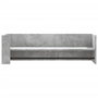 Estante De Pared Madera Ingeniería Gris Hormigón 100x35x30,5 Cm Vidaxl