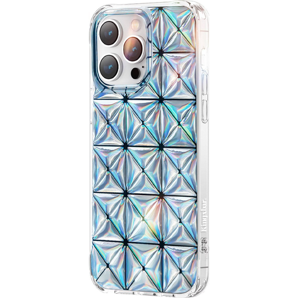Kingxbar Miya Sorozat Tok iPhone 14 Pro Tok Hátlap Lézer Színű Tok
