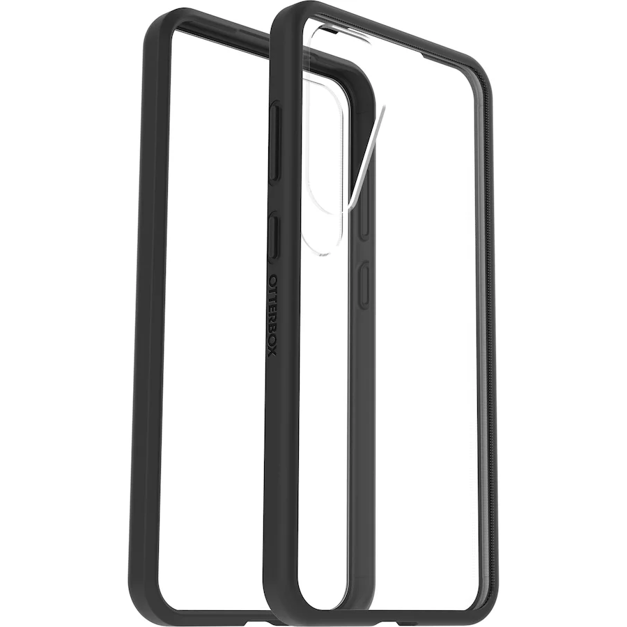 OtterBox React Samsung Galaxy S25+ Telefon Tok - Fekete/Átlátszó (77-97591)
