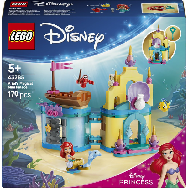 LEGO DISNEY PRINCESS ARIEL'S MAGICAL MINI PALACE 43285