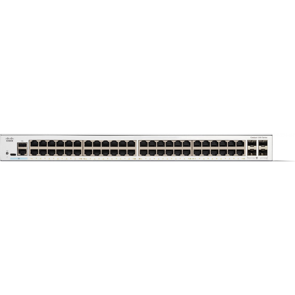 Cisco C1200-48T-4G hálózati kapcsoló Vezérelt L2/L3 Gigabit Ethernet (10/100/1000) Fehér