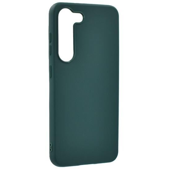 Gigapack Samsung Galaxy S23 (SM-S911) szilikon tok matt sötétzöld (GP-134856) (GP-134856)