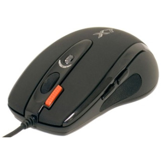 A4Tech X710 EVO USB Gaming Egér 2000 DPI - Fekete