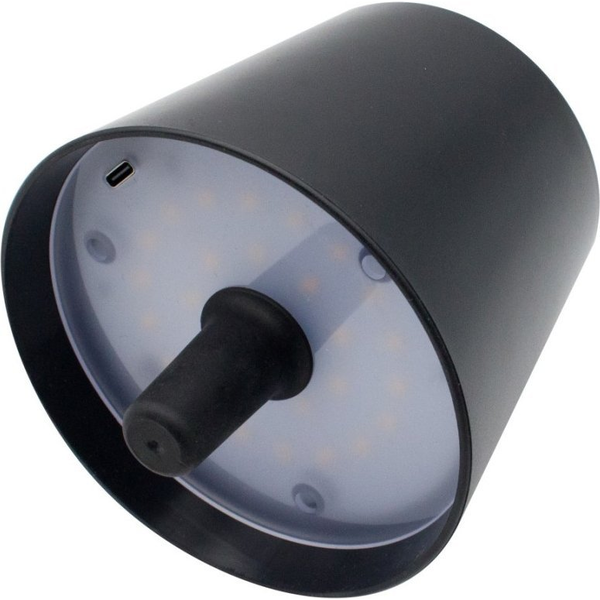 Techly I-LAMP-BOTTLE lampeskærm Soveværelse, Cafe, Spisestue, Hotel, Køkken, Stue, Restaurant Sort Acrylonitrilbutadienstyren, Termoplastisk gummi (TPR)