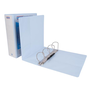 DONAU Gyűrűs könyv, panorámás, 4 gyűrű, D alakú, 100 mm, A4, PP, , fehér (D278865FE)