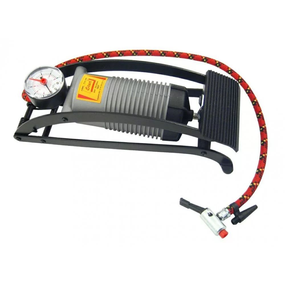 NovaBIK3 erősített fém lábpumpa nyomásmérővel (AN21820) (AN21820)