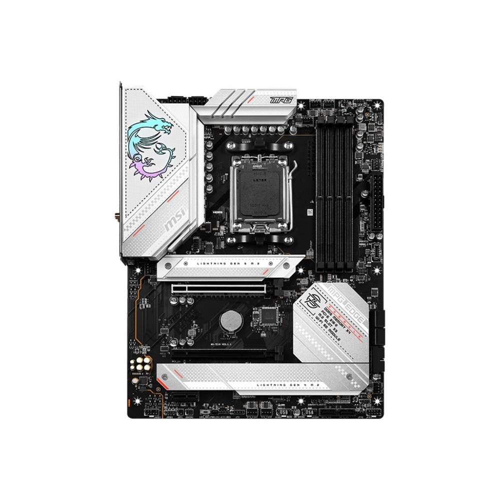 MSI MPG B650 EDGE WIFI alaplap AMD B650 Socket AM5 ATX (7E10-001R)