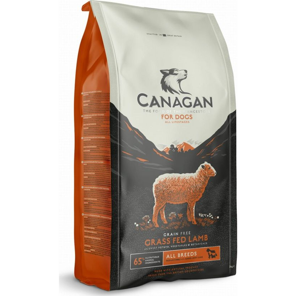  Canagan Grass-Fed Lamb dla ras średnich i dużych 6 kg