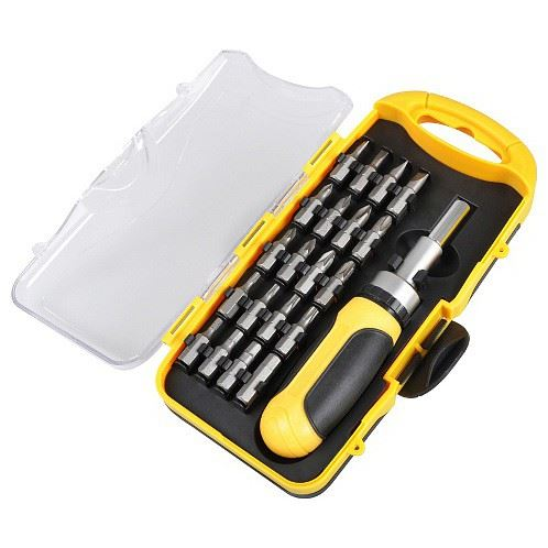 Fieldmann FDS 1011-22R 22-darabos bitkészlet csavarhúzóval