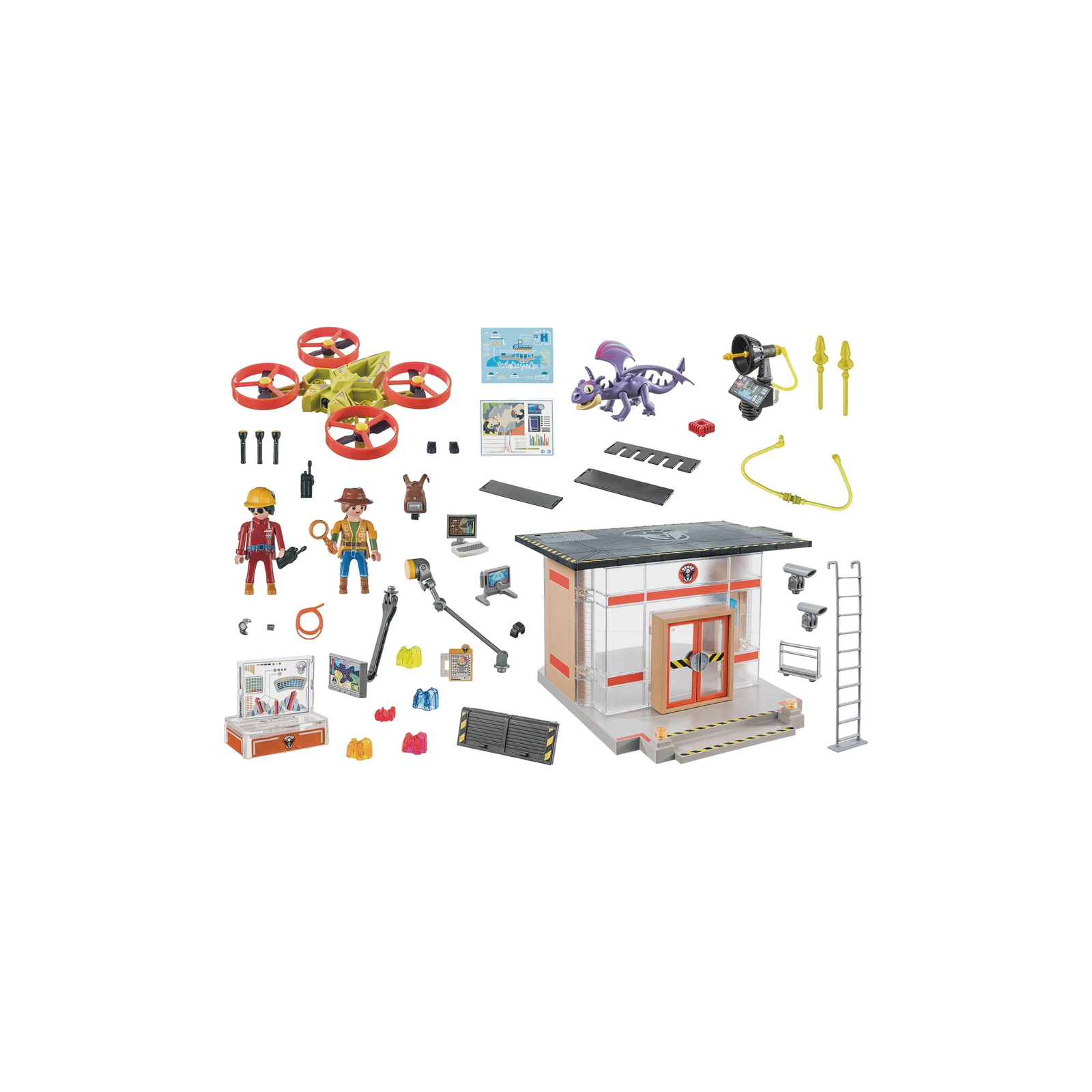 Playmobil Dragons A kilenc birodalom - Icaris Lab (71084)