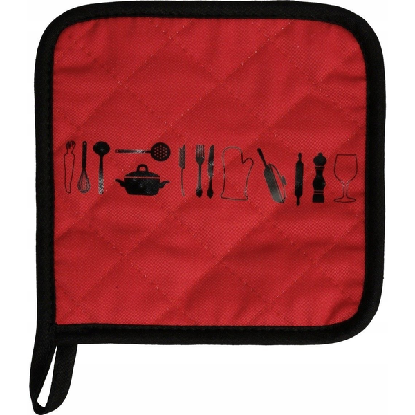 Salvamanteles De Neopreno Rojo
