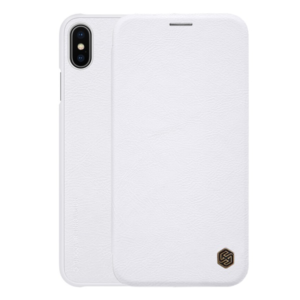 Nillkin Qin Apple iPhone XS Max Flip Tok - Fehér (GP-80865)