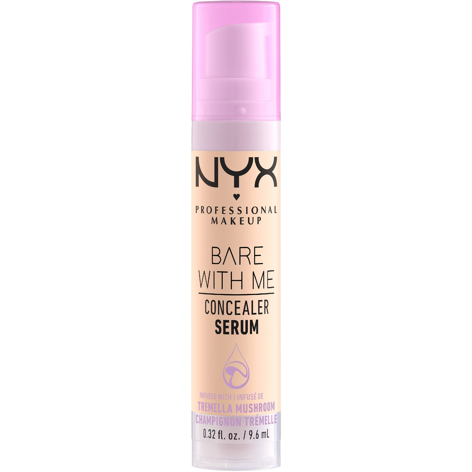 NYX PROFESSIONAL MAKEUP Bare With Me Serum & Calm Concealer 01 Fair 9,6 ml (800897129767)
