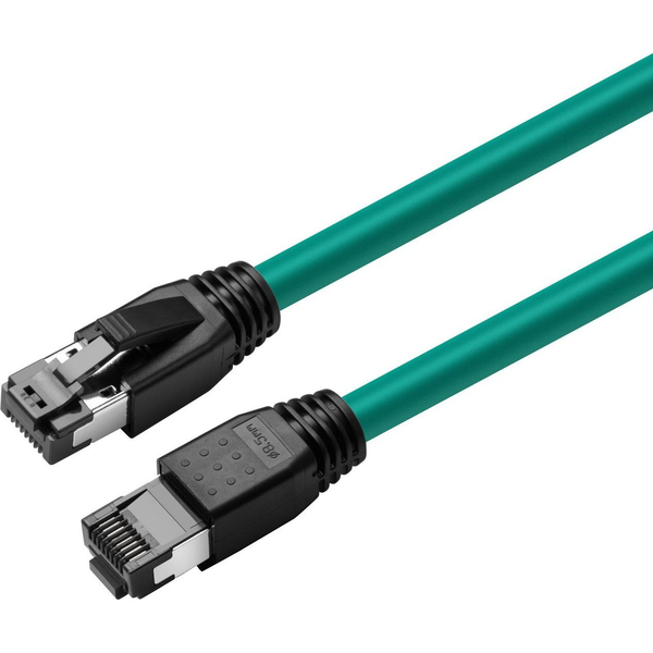 Microconnect MC-SFTP801G cavo di rete Verde 1 m Cat8.1 S/FTP (S-STP)