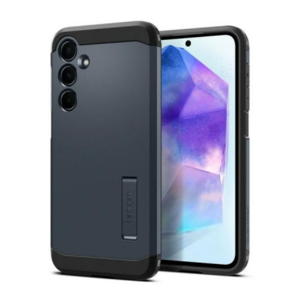 Kryt Spigen pre Samsung Galaxy A55, čierny