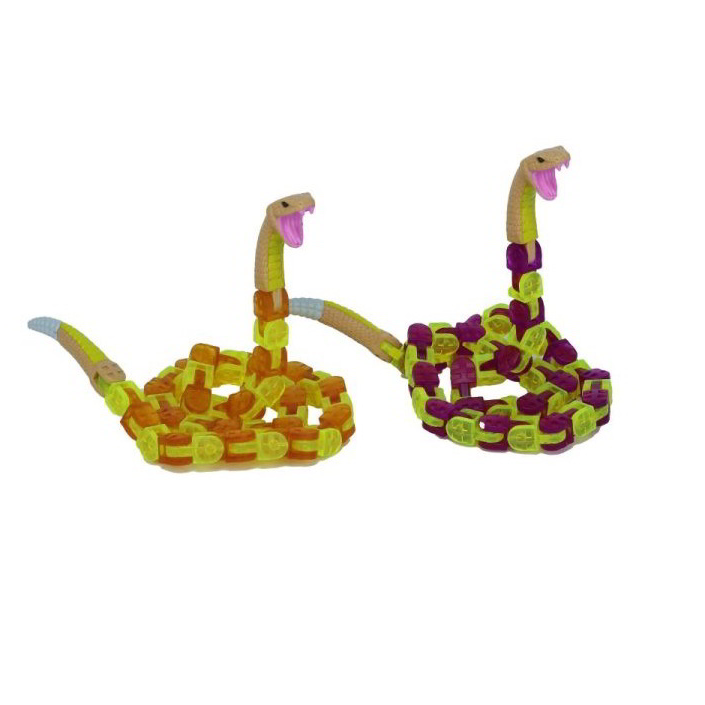 Zing Toys Klixx Creaturez - Csörgőkígyó többfajta (KX130R)