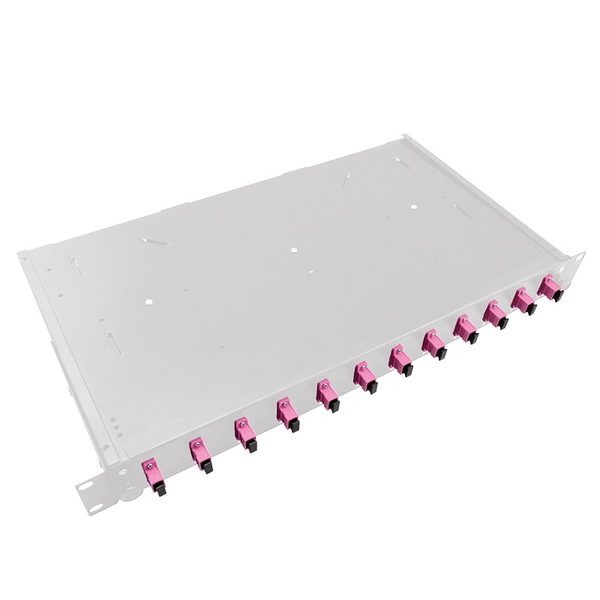 Logilink Optikai kábel elosztó, 19" (ODF) SC-SX 12 P (F12SS4G)