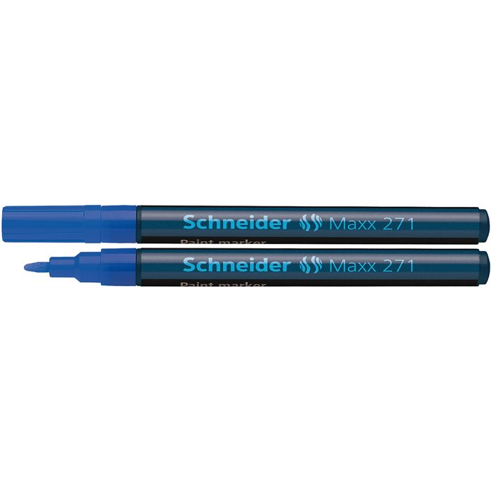 Schneider Maxx 271 1-2mm Lakkmarker - Kék (127103)