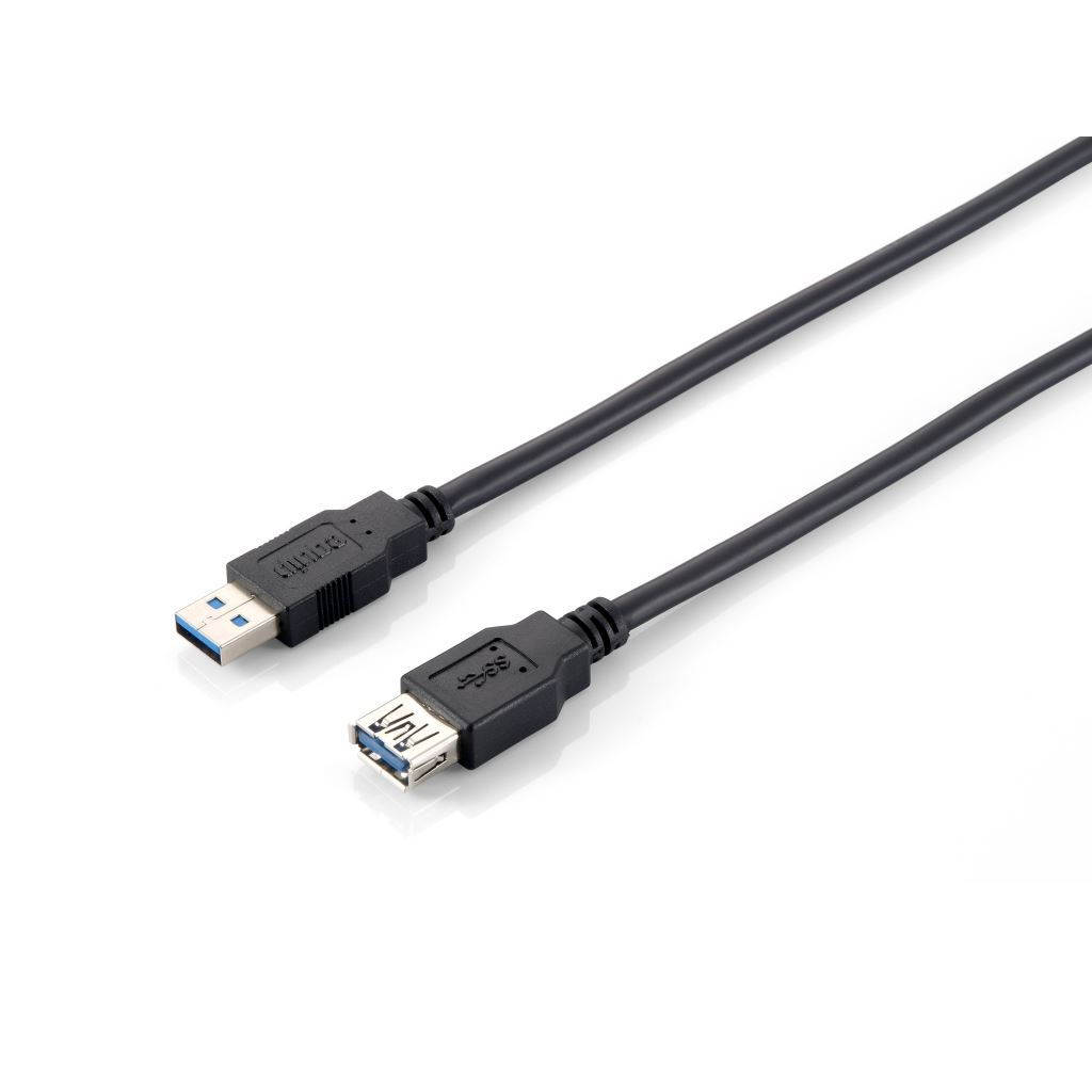 Equip 128399 USB 3.0 Standard-A male --> USB 3.0 Standard-A female hosszabbító kábel 3m (128399)
