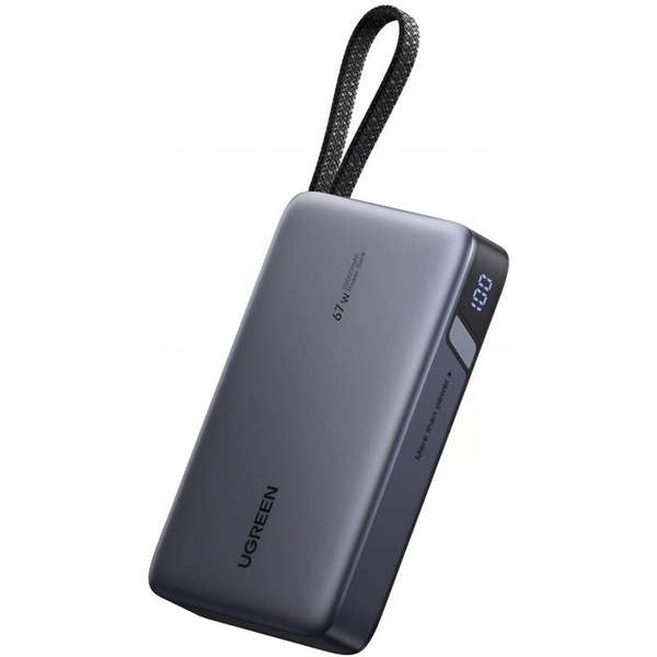 Powerbanka Ugreen 20000 mAh šedá