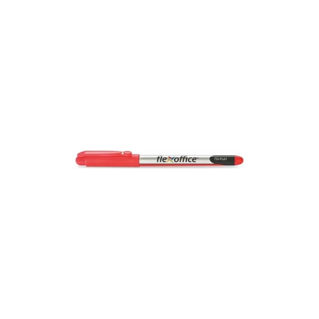 Flexoffice FL01 Tűfilc 0.3 mm - Piros (12 db / csomag) (FO-FL01RED)