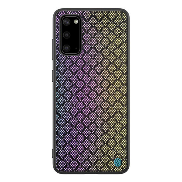 NILLKIN TWINKLE szilikon telefonvédő (közepesen ütésálló, műanyag hátlap, környezetbarát, csillogó) SZÍNES [Samsung Galaxy S20 Plus 5G (SM-G986)] (5996457940011)