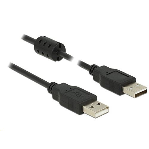 DELOCK USB Kabel A -> A St/St 1.00m schwarz