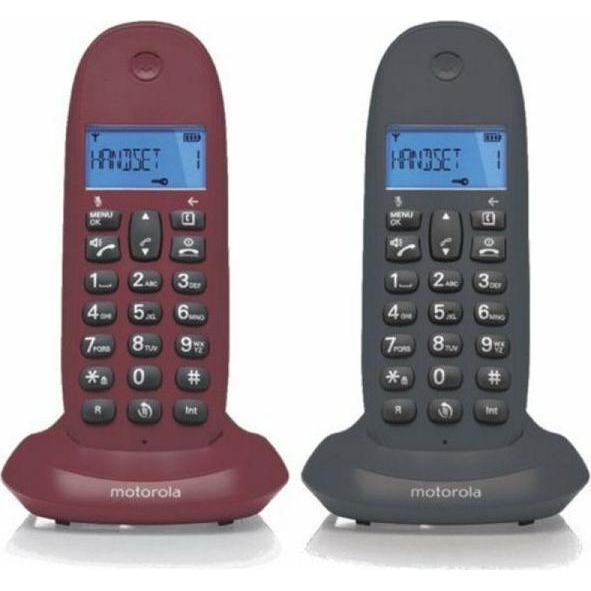 Motorola C1002 telefon DECT telefon Hívóazonosító Szürke