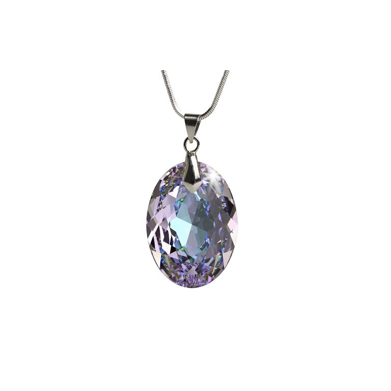 Art Crystella 16mm Nyaklánc Swarovski® kristállyal - Lila (1802XOV002)