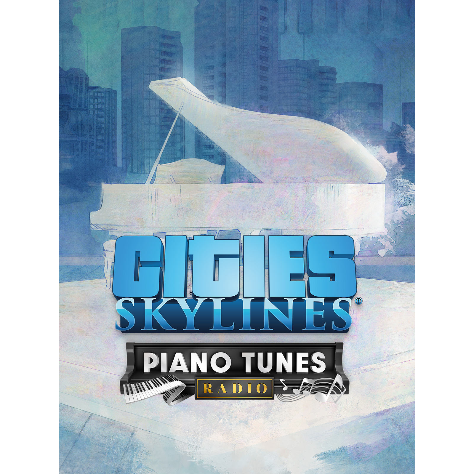 Cities: Skylines - Piano Tunes Radio (PC - Steam elektronikus játék licensz)