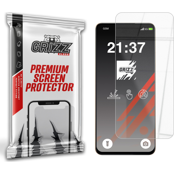 Szkło hybrydowe GrizzGlass HybridGlass do Realme P3x