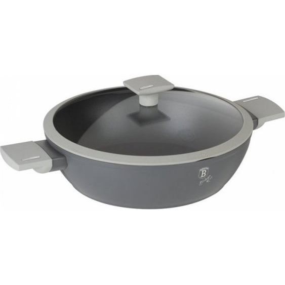 BerlingerHaus BH/7070 Lábas - Kovácsolt Alumínium, Matt Szürke (BH-7070)