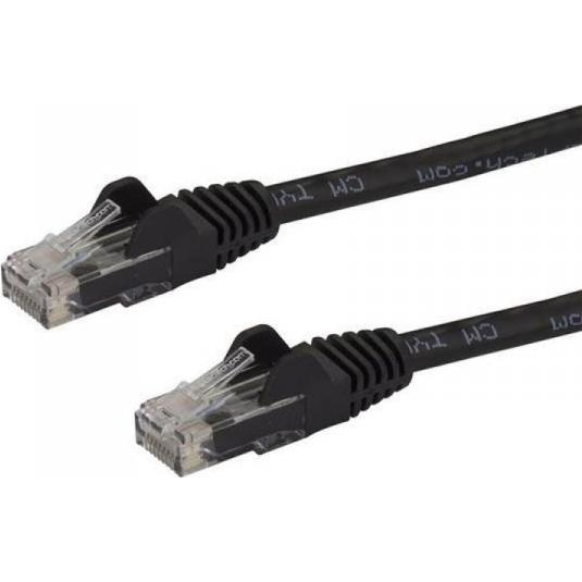 StarTech.com N6PATC750CMBK netværkskabel Sort 7,5 m Cat6 U/UTP (UTP)