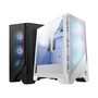 MSI MAG FORGE 320R AIRFLOW Micro Tower Бяла