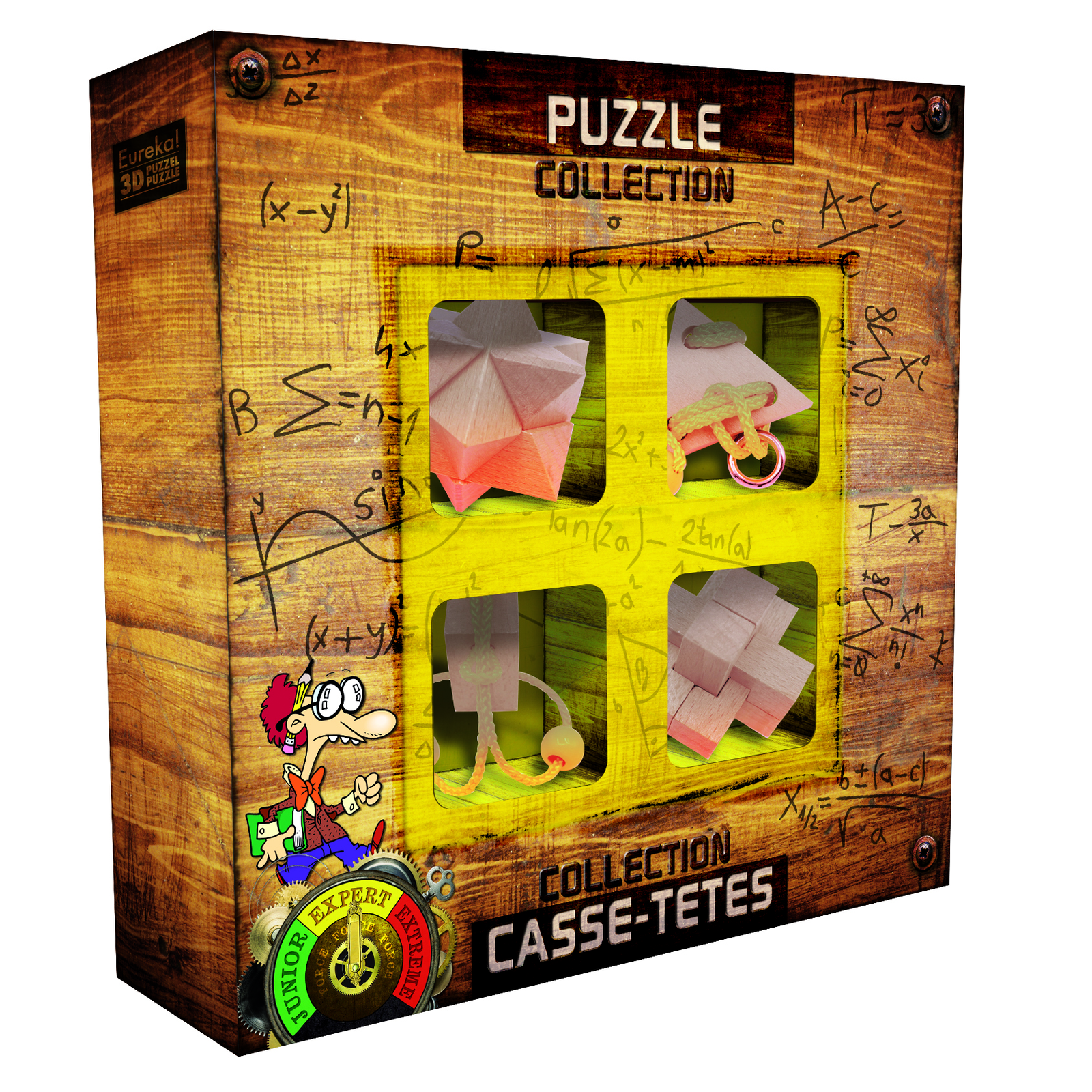 Eureka Puzzles collection EXPERT Fa ördöglakat (EUR34515)