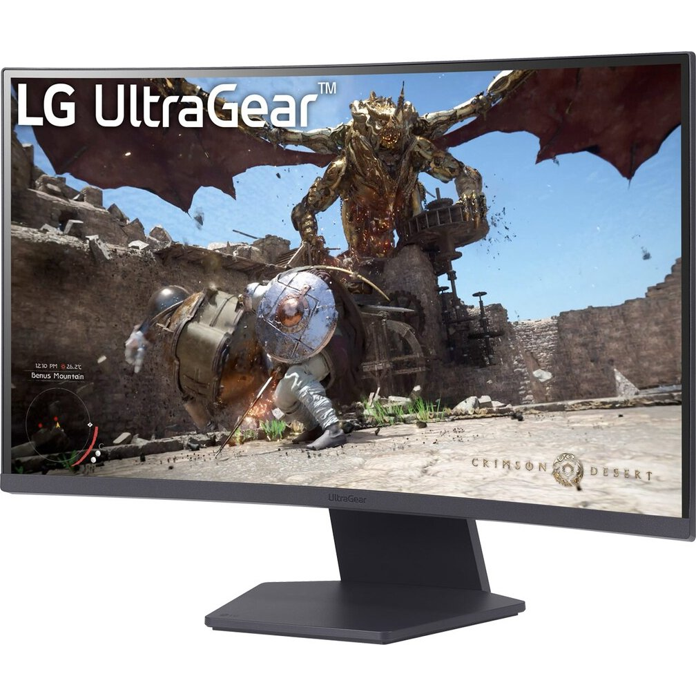 LG 27GS60QX-B UltraGear 27" WQHD ívelt gaming monitor (27GS60QX-B)
