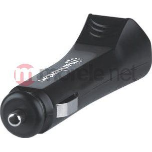 Manhattan 101721 oplader voor mobiele apparatuur Digitale camera, Mobiele telefoon, MP3, Tablet Zwart Sigarettenaansteker Auto