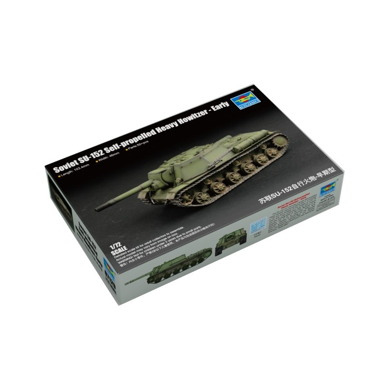 Trumpeter SU-152 tartályromboló műanyag modell (1:72) (07129)