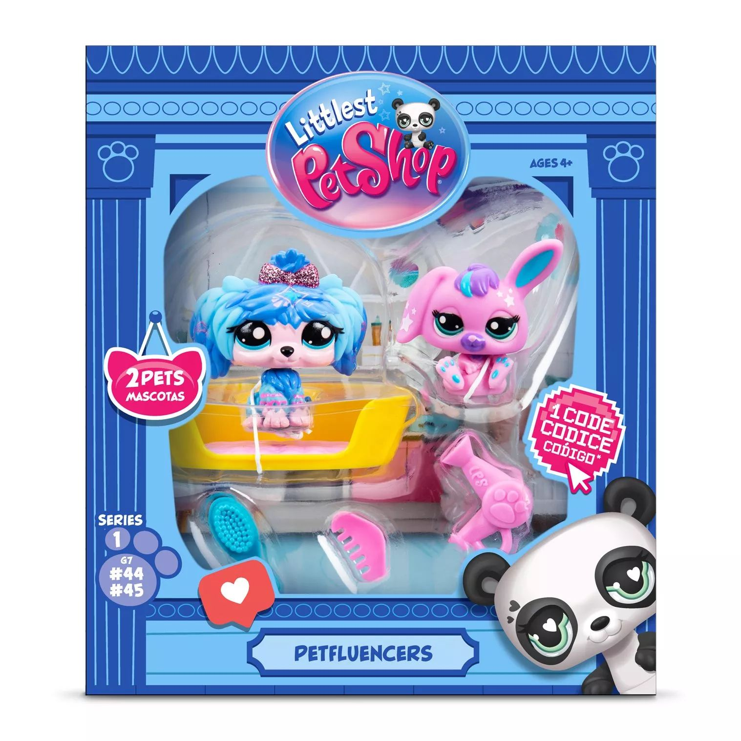 Littlest Pet Shop Petfluencer szett - SzuperSzalon - 2 darabos (LPS00560)