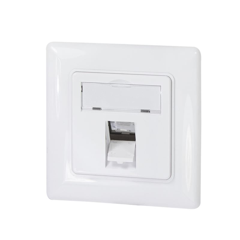 LogiLink Keystone előlap 1 modulhoz fehér (NK4053) (NK4053)