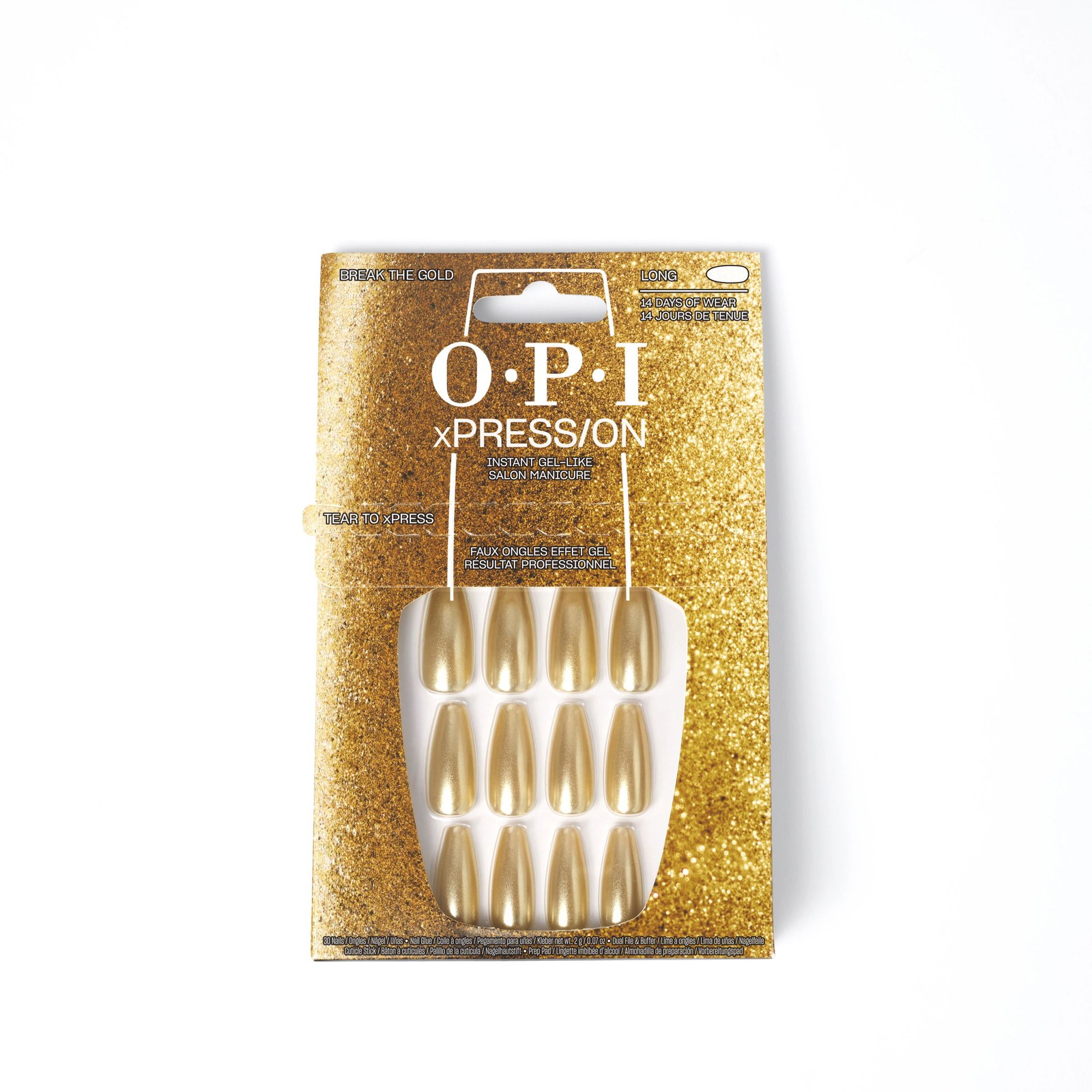 OPI - Instant Gel-Like Salon Manicure - Break the Gold (4064665196023)