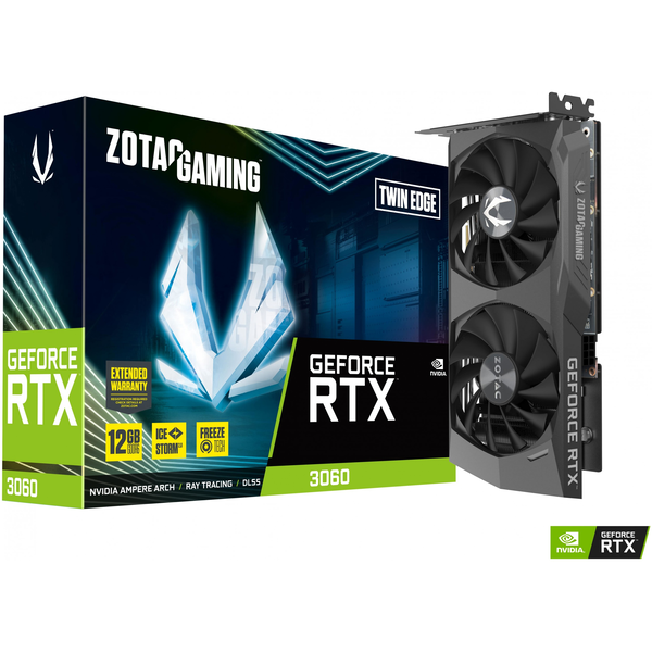 ZOTAC GeForce RTX 3060 Twin Edge 12GB GDDR6