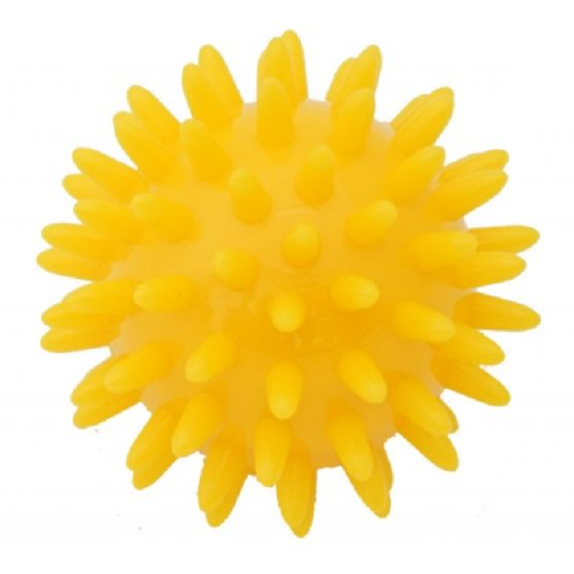 Kine-MAX Pro-Hedgehog Massage Ball - sárga (8592822000600)