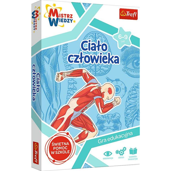Oktatójáték Az Emberi Test / A Tudás Mestere Trefl 01957