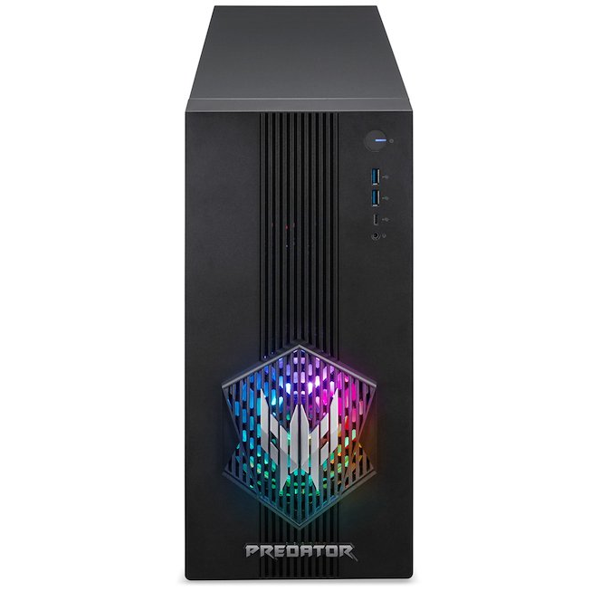 Acer Predator PO3-665 Intel Core Ultra 7 265F 32 GB DDR5-SDRAM NVIDIA GeForce RTX 5060 Windows 11 Home Desktop PC Čierna