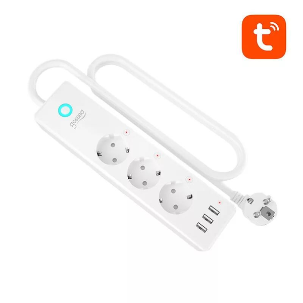 GoSund P1 Plus okos elosztó 3x USB 3x AC aljzat
